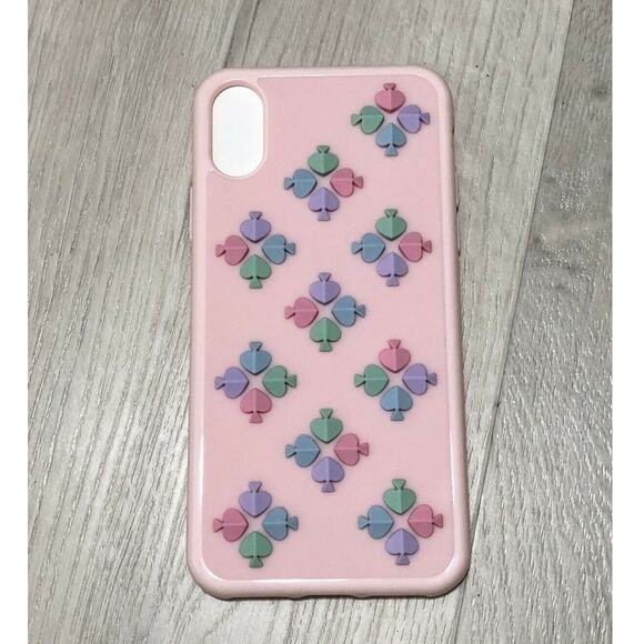 Kate Spade Women's Silicone Spade Flower Phone Case For Iphone X / XS Case - Picture 4 of 9